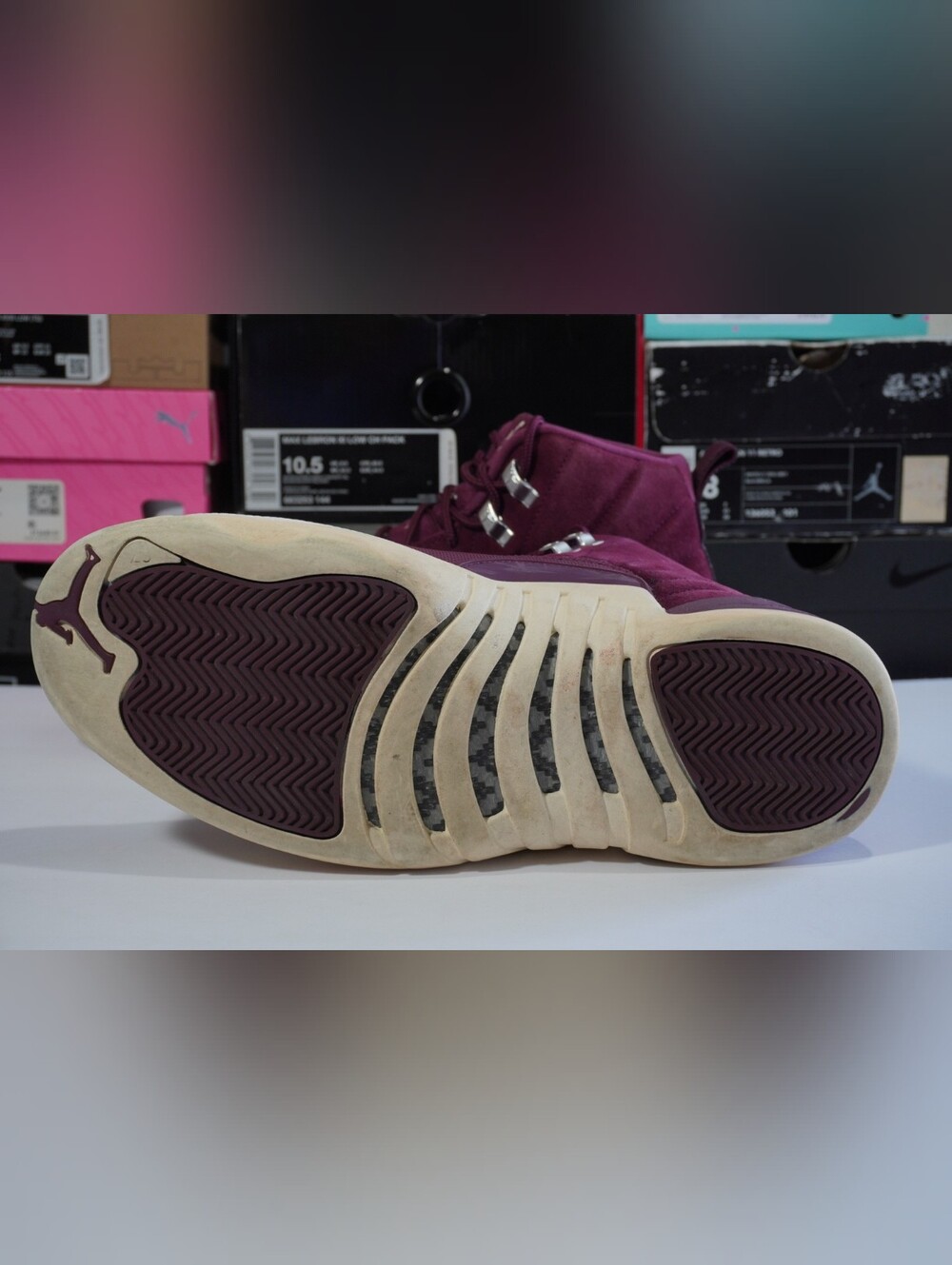 sz 10.5 jordan bordeaux - Picture 4 of 11
